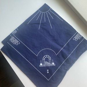 Texas Sotol Desert Door bandana navy blue
